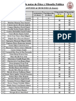 Registro de Notas y Asistencia Ética Ii Parte