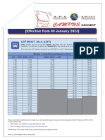 Apu Shuttle Services Wef 20230109