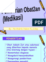 MEDIKASI (Pemberian Obat-Obatan)