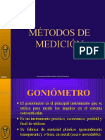 Clase 02 Goniometría - Métodos de Medición