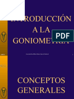 Clase 01 Goniometría - Conceptos Generales