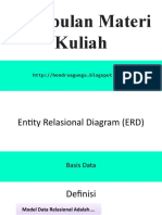 Entity Relasional Diagram (ERD)