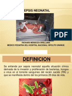 Recién nacido con sepsis neonatal