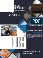 Caracteristicas de Los Materiales en Funcion Del Tipo de Enlace