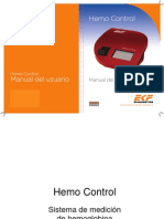 Analizador de Sangre GIMA Italy Manual de Ususrio M23994ES