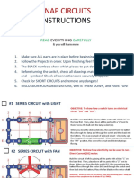 SNAP CIRCUITS Instruction Handout