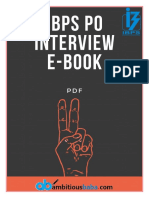 IBPS PO Interview PDF