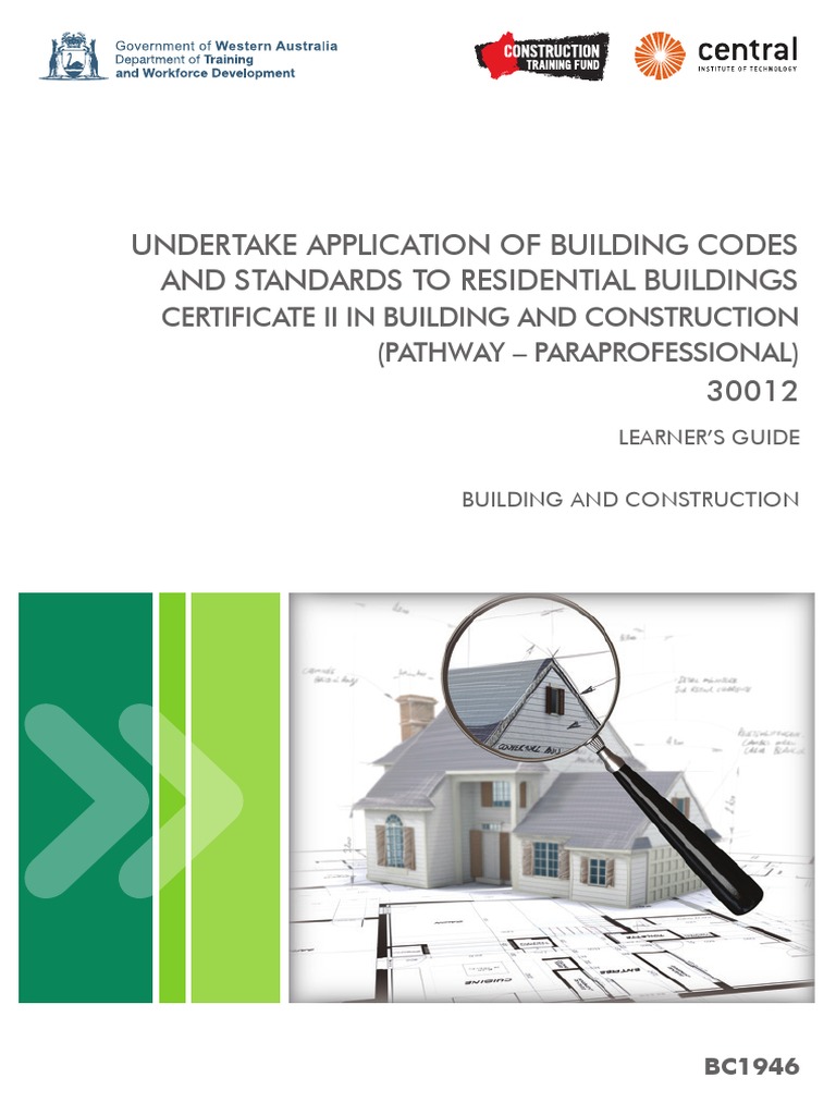 Undertake Application of Building Codes PDF Creative Commons
