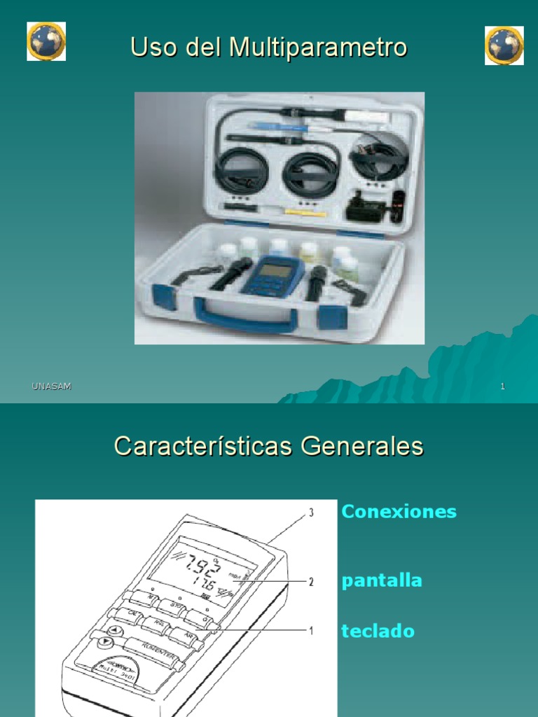 Uso Del Multiparametro | PDF | Ph | Química