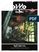 2d Okko Chronicles Cycle of Water Quest Into Darkness Rulebook