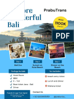 Holiday in Bali With PrabuTrans