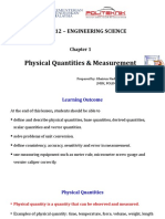 Topik 1 DBS10012 Physical Quantities Measurement