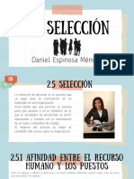 Exposición Selección Daniel Espinosa Psicología Organizacional