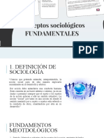 Conceptos Sociólogo Fundamentales