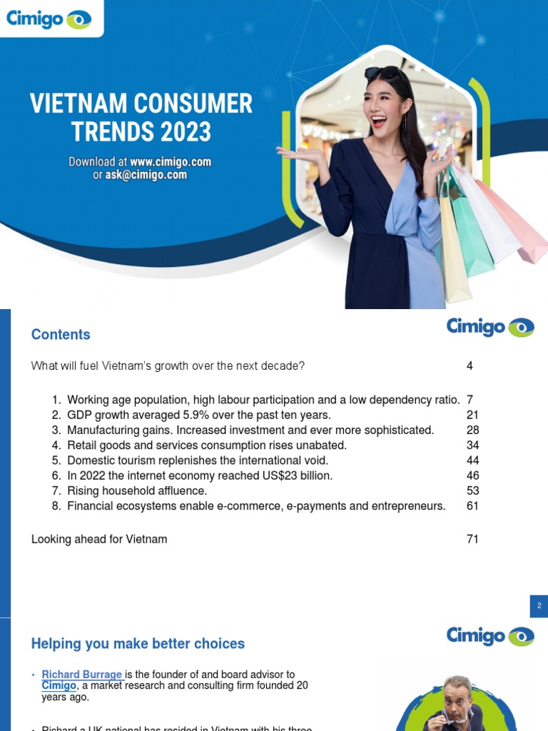 Vietnam Consumer Trends 2023 Insights | PDF | Dietary Supplements | Loans