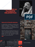 Raíces de La Filosofía Helenística