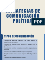 Estrategias de Comunicación Politica