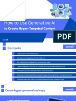 How To Use Generative AI To Create Hyper-Targeted Content