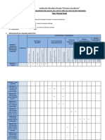 Personal Social Programacion Anual