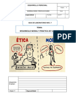 GUÍA Lab. 07 Desarrollo Moral y Práctica de Valores (DMPV)