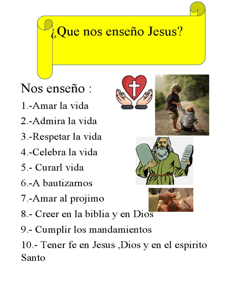 Enseñanzas de Jesús sobre la vida | PDF