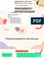 Financiamientos y Presupuesto en Salud