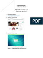 Tutorial Memulai Ujian Online Exam Caraka