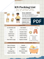 Packing List 