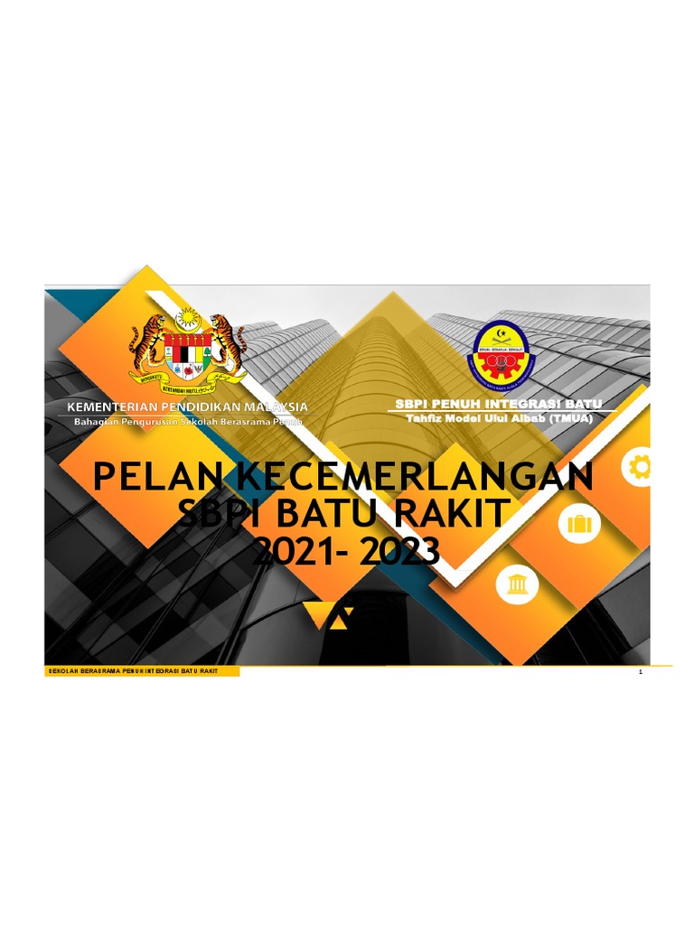 Pelan Kecemerlangan SBPI Batu Rakit 2021-2023 | PDF