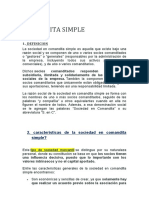 Comandita Simple DERECHO MERCANTIL