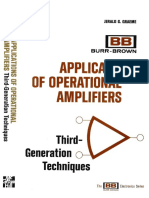 Applications of Operational Amplifiers - 3rd Generation Techniques (J.B. Graeme)