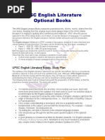 Upsc English Literature Optional