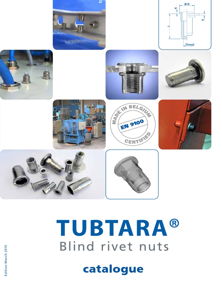 Blind Rivet Nuts IP67 | PDF | Screw | Rivet