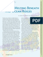 Mantle Melting Beneath Ridges