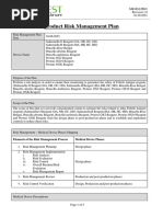 Annex 5-Risk Management Plan