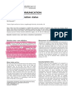 Original Communication: Markers of Hydration Status