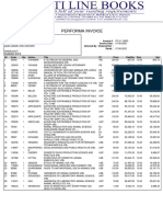 Performa Invoice: Invoice To Invoice #: Invoice Date: Selected by / Ordered Ref.: Dated