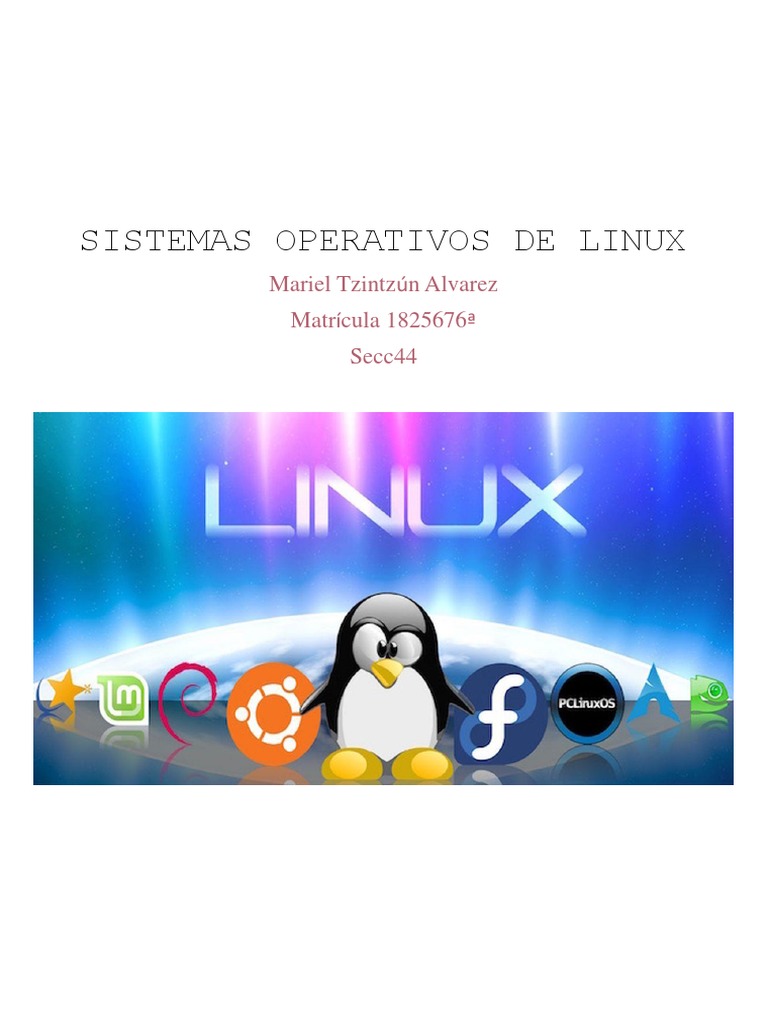 Distribuciones GNU/Linux: Guía Básica | PDF | Distribución de Linux ...