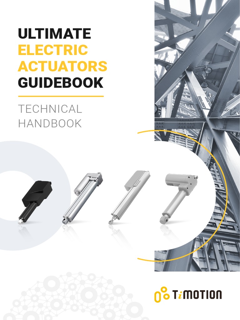 Electric Linear Actuator Guidebook | PDF | Actuator | Electric Motor