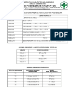 Jadwal Imunisasi Tahun 2023