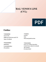 Central Venous Line (CVL)