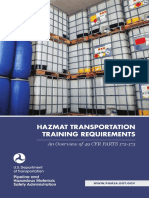 Hazmat Transportation Training Requirements