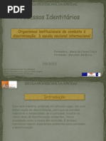 trabalho da discriminação apresentaçao