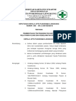 9.4.1.2 Pembentukan Tim Peningkatan Mutu Pelayanan Klinis Dan Keselamatan Pasien