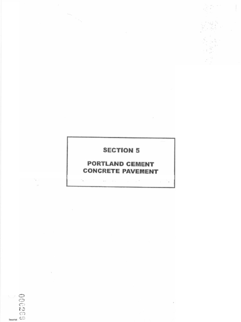 Portland Cement Concrete Temperature Range