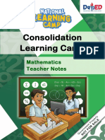 NLC23 - Grade 7 Consolidation Mathematics Notes To Teachers