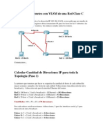 Ejercicio de Subneteo Con VLSM de Una Red Clase 1