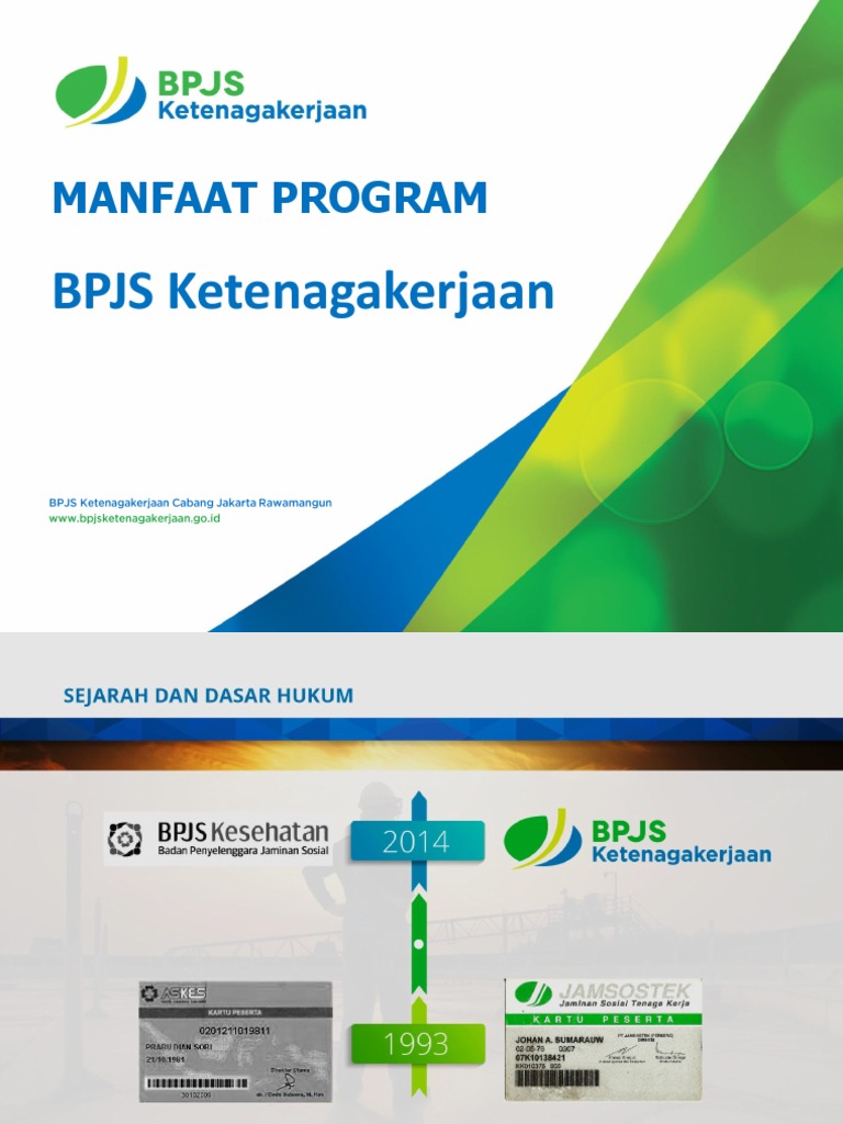 Manfaat Program BPJS Ketenagakerjaan | PDF