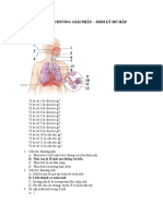 Gpsl - Ôn Chương 3 - Hô Hấp