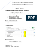 18IT012 Weekly Report 10